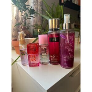 Bath and Body Victoria’s Secret Body Mist Lot of 5